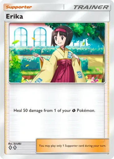 Erika card art (Genetic Apex)