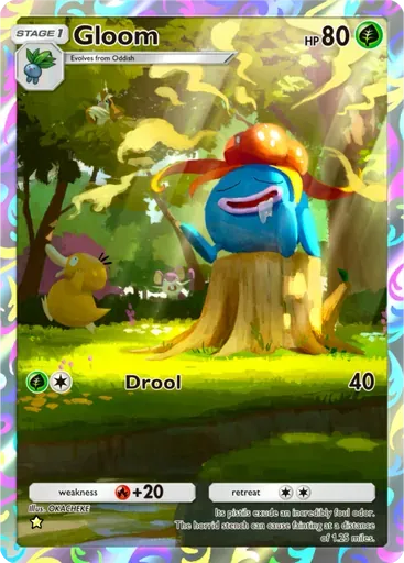 Gloom card art (Genetic Apex)