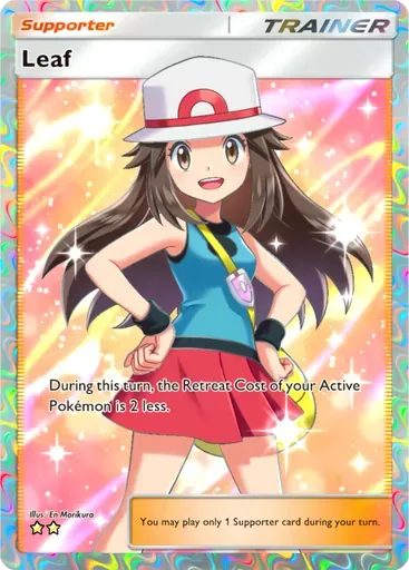 Leaf card art (Mythical Island)