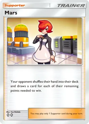 Mars card art (Space-Time Smackdown)