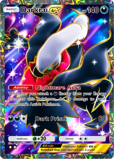 Darkrai ex card art (Space-Time Smackdown)