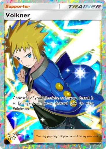 Volkner card art (Space-Time Smackdown)