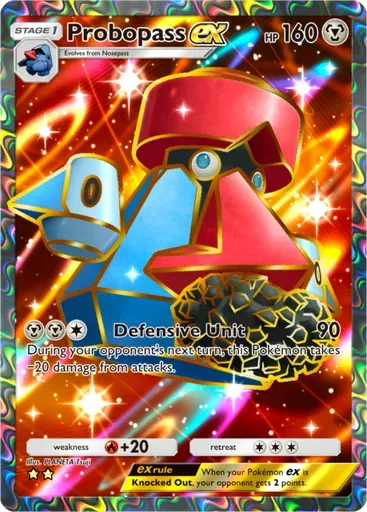Probopass ex card art (Triumphant Light)