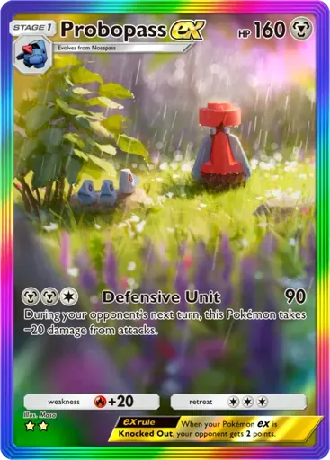 Probopass ex card art (Triumphant Light)