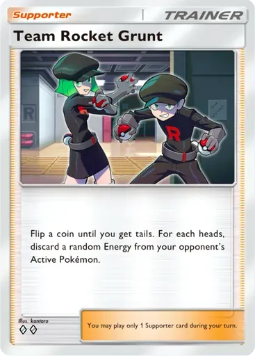 Team Rocket Grunt card art (Shining Revelry)