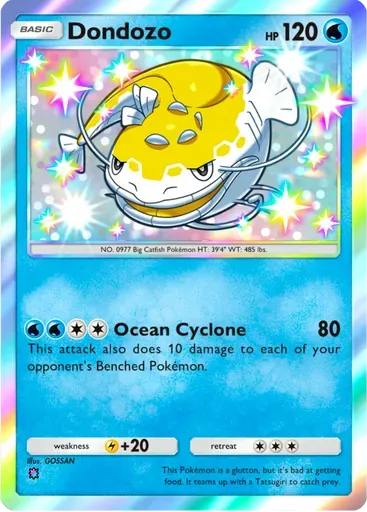 Dondozo card art (Shining Revelry)