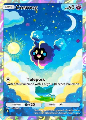 Cosmog card art (Celestial Guardians)