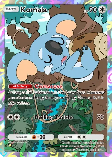 Komala card art (Celestial Guardians)
