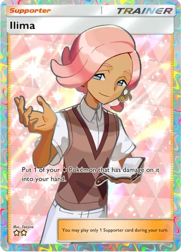 Ilima card art (Celestial Guardians)