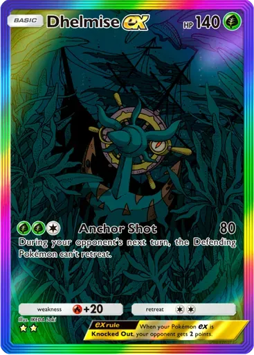 Dhelmise ex card art (Celestial Guardians)
