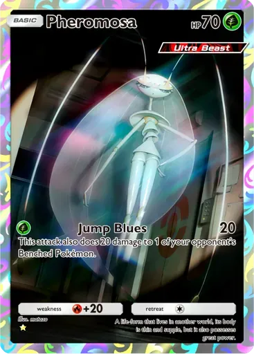 Pheromosa card art (Extradimensional Crisis)