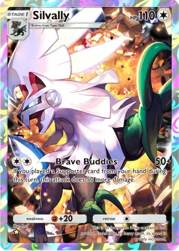 Silvally card art (Extradimensional Crisis)