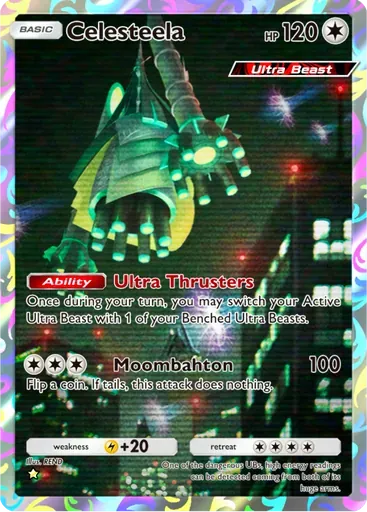 Celesteela card art (Extradimensional Crisis)