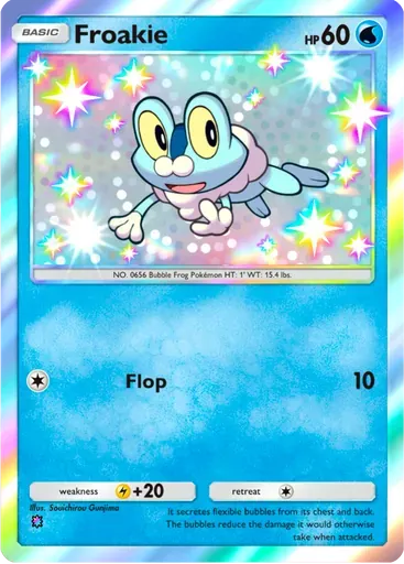 Froakie card art (Extradimensional Crisis)