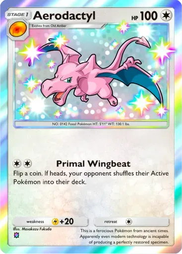 Aerodactyl card art (Extradimensional Crisis)