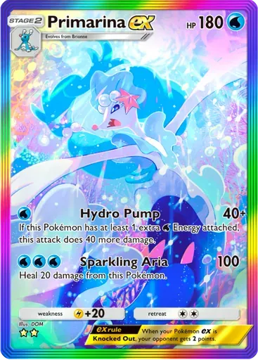 Primarina ex card art (Eevee Grove)