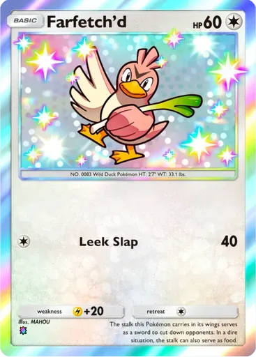 Farfetch'd card art (Eevee Grove)