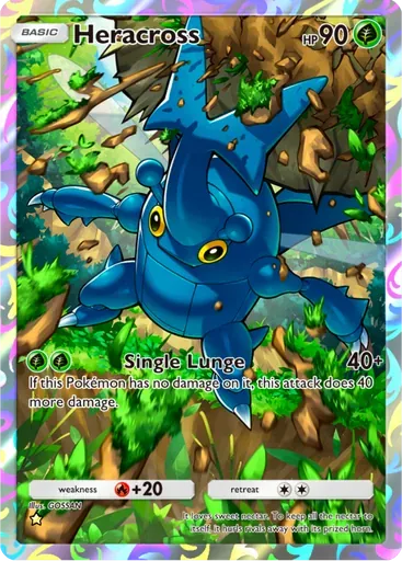 Heracross card art (Wisdom of Sea and Sky)