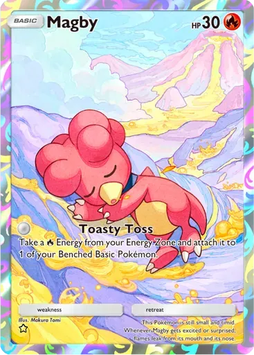 Magby card art (Wisdom of Sea and Sky)