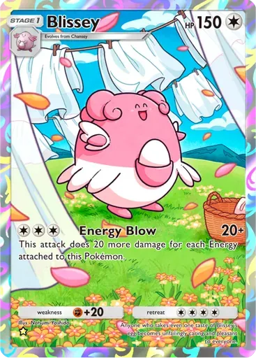Blissey card art (Wisdom of Sea and Sky)