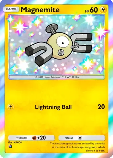 Magnemite card art (Wisdom of Sea and Sky)
