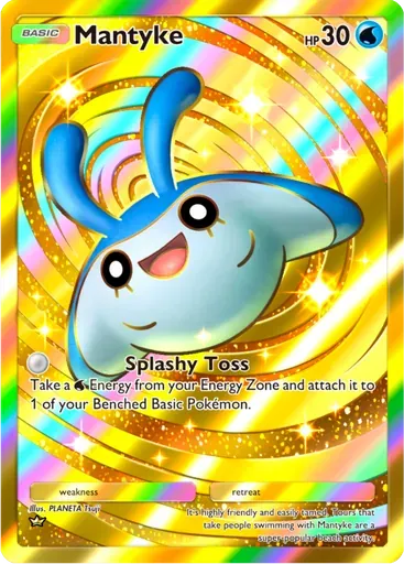 Mantyke card art (Secluded Springs)