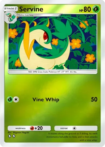 Servine card art (Deluxe Pack: ex)