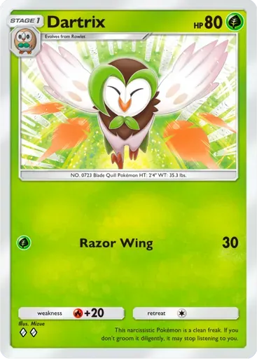 Dartrix card art (Deluxe Pack: ex)
