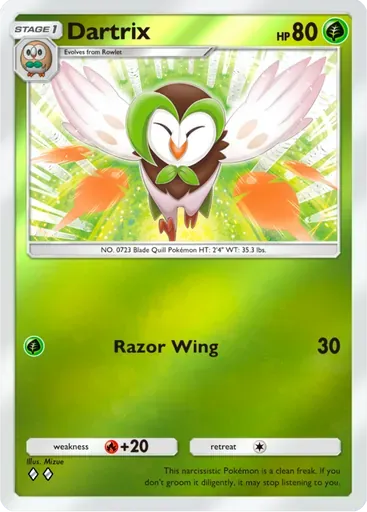 Dartrix card art (Deluxe Pack: ex)