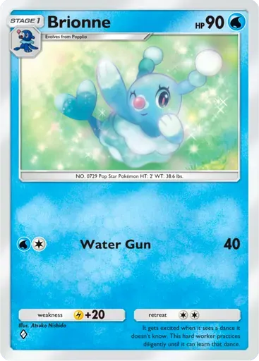 Brionne card art (Deluxe Pack: ex)
