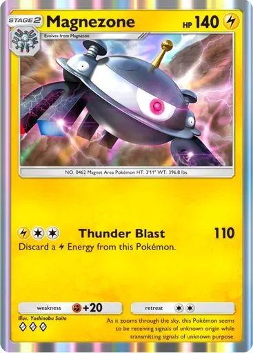 Magnezone card art (Deluxe Pack: ex)