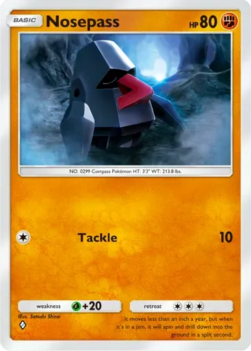 Nosepass card art (Deluxe Pack: ex)