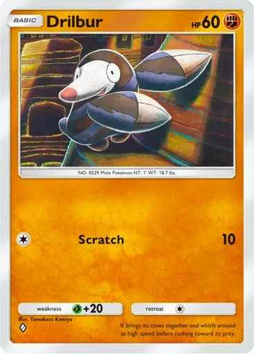 Drilbur card art (Deluxe Pack: ex)