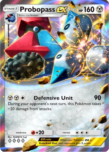 Probopass ex card art (Deluxe Pack: ex)
