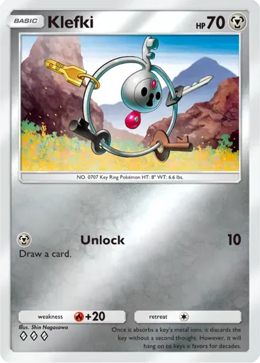 Klefki card art (Deluxe Pack: ex)