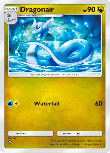 Dragonair card art (Deluxe Pack: ex)