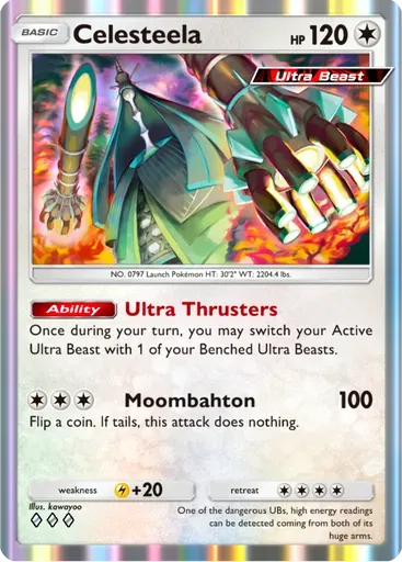 Celesteela card art (Deluxe Pack: ex)