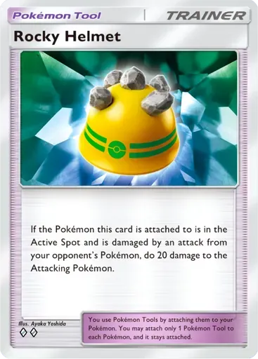 Rocky Helmet card art (Deluxe Pack: ex)