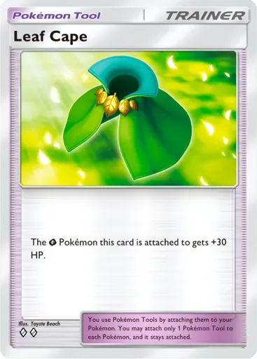 Leaf Cape card art (Deluxe Pack: ex)