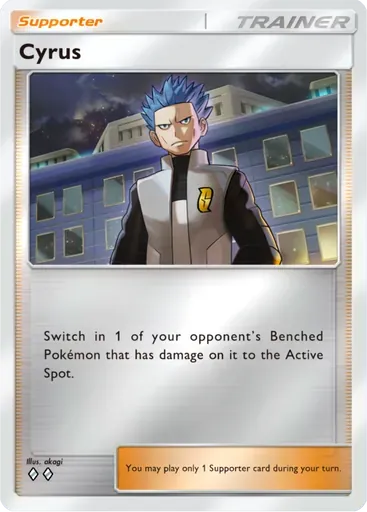 Cyrus card art (Deluxe Pack: ex)
