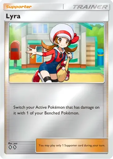 Lyra card art (Deluxe Pack: ex)
