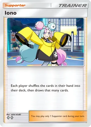 Iono card art (Deluxe Pack: ex)