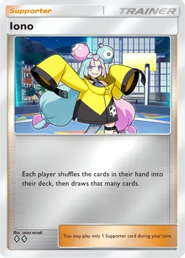 Iono card art (Deluxe Pack: ex)
