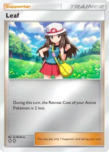 Leaf card art (Deluxe Pack: ex)