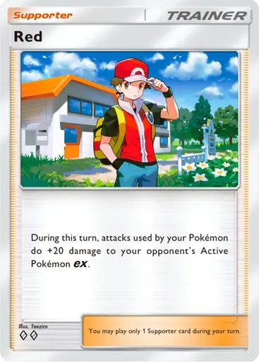 Red card art (Deluxe Pack: ex)