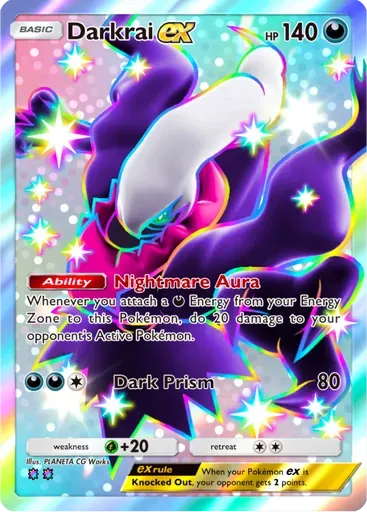 Darkrai ex card art (Deluxe Pack: ex)