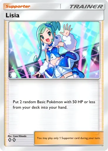 Lisia card art (Mega Rising)