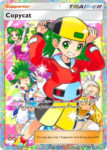 Copycat card art (Mega Rising)