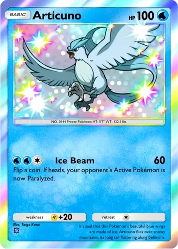 Articuno card art (Mega Rising)