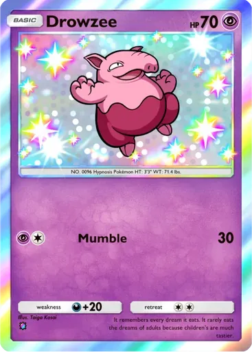 Drowzee card art (Mega Rising)